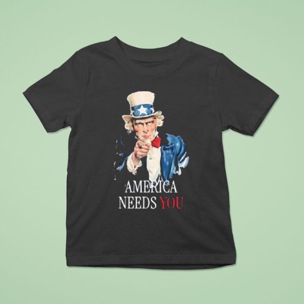 Uncle Sam America Needs You T Shirt