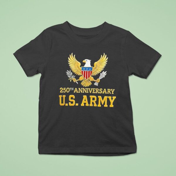 Us Army Th Anniversary Logo T Shirt