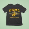 Usmc Th Anniversary Semper Fidelis T Shirt