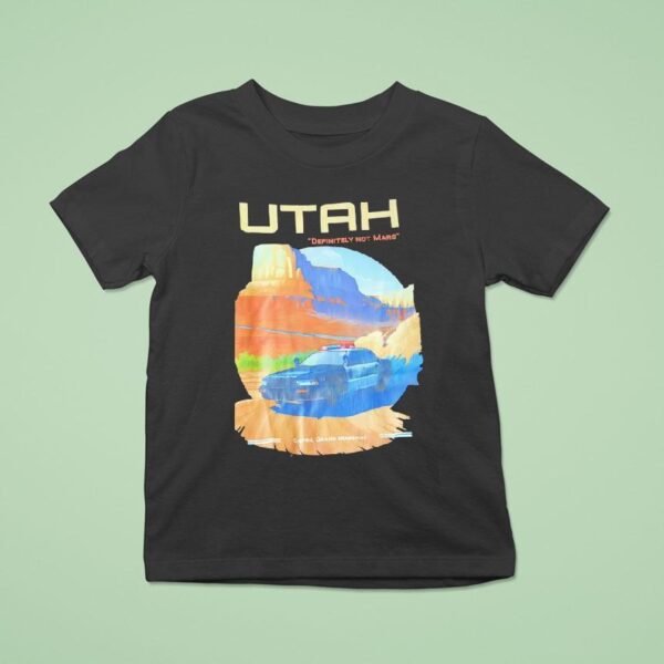 Utah Definitely Not Mars T Shirt