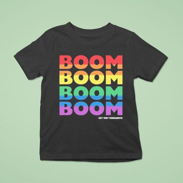 Vengaboys Boom Rainbow Est T Shirt