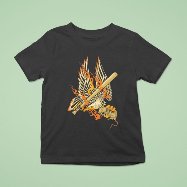Venom Street Justice Born Scum Eagle T Shirt