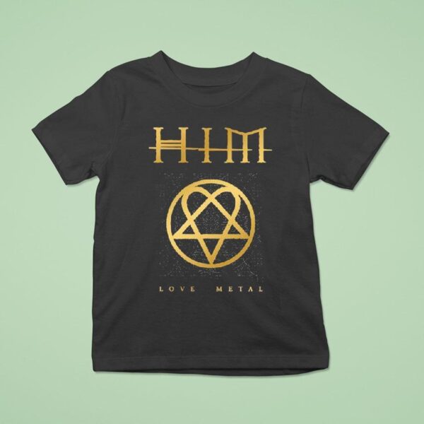 Ville Valo Heartagram Him Love Metal T Shirt