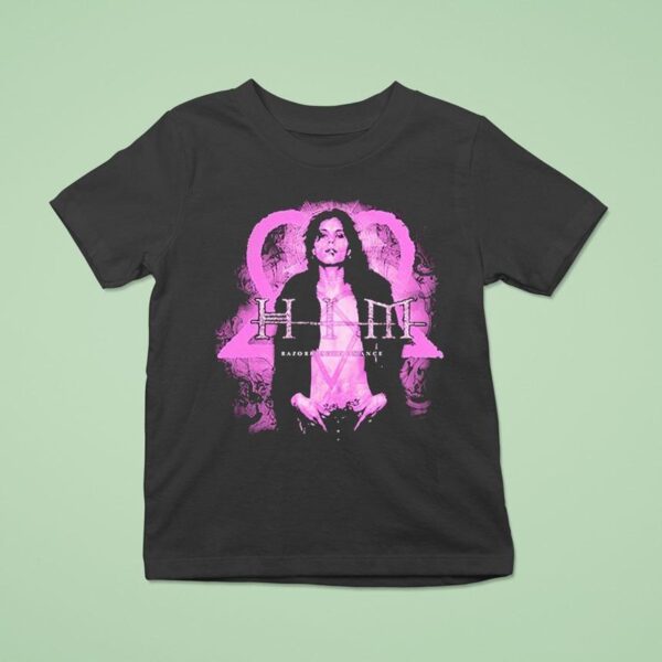 Ville Valo Heartagram Razorblade Romance Cigarettes T Shirt