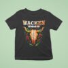 Wacken Open Air Festival From July To August In Schleswig Holstein Germany Roses T Shirt