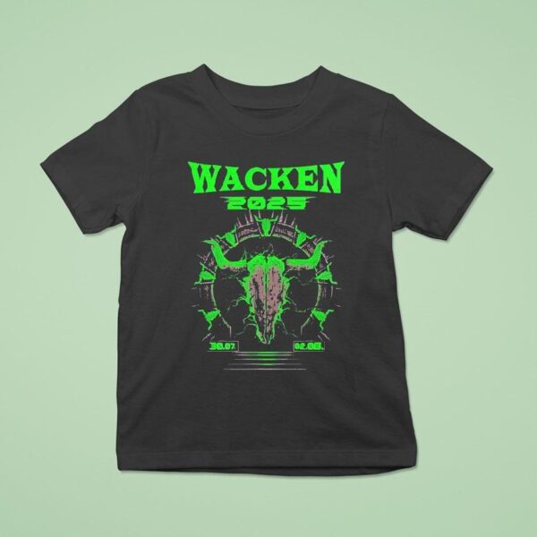 Wacken Open Air Festival From July To August In Schleswig Holstein Germany Stargate T Shirt