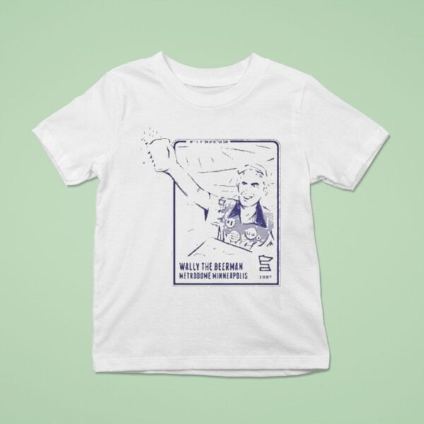 Wally The Beerman Metrodome Minneapolis T Shirt