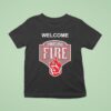 Welcome The Portland Fire Logo T Shirt
