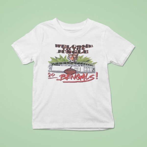 Welcome To The Jungle Go Cincinnati Bengals T Shirt