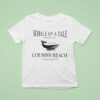 Whale Of A Tale Bookshop Cousins Beach Massachusetts T Shirt