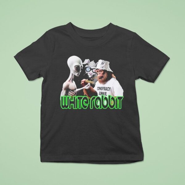 White Rabbit Cryptid Smoke Sesh T Shirt