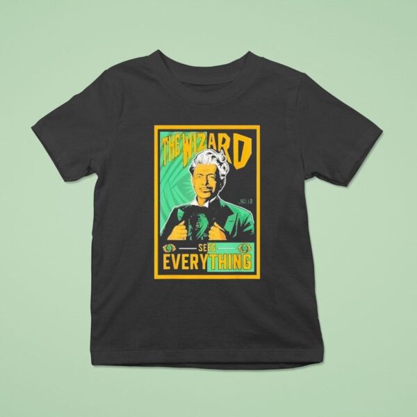 Wicked For Good Wizard Sees Everything T Shirt