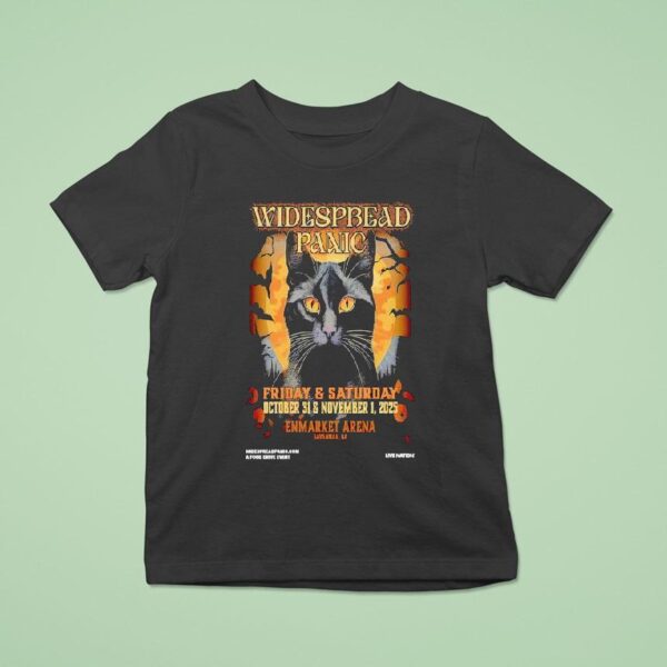Widespread Panic Oct Enmarket Arena In Savannah Ga Ca T Shirt