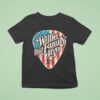 Willie Nelson Willie And Family Live Since Guitar Pick Logo T Shirt