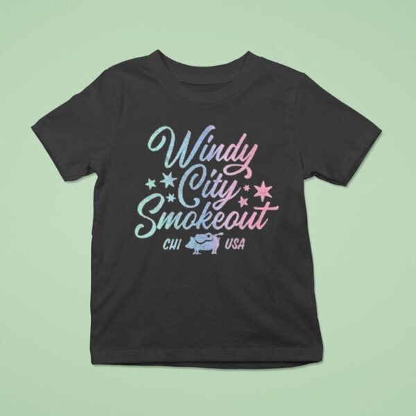 Windy City Smokeout Chi Usa Rainbow T Shirt
