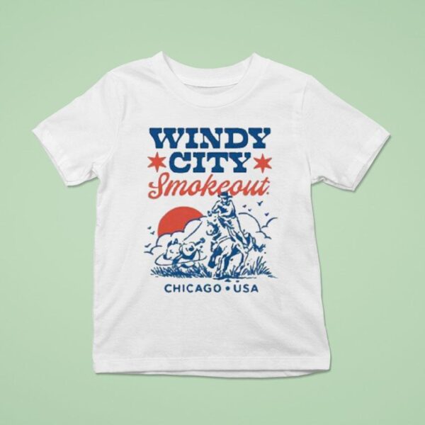 Windy City Smokeout Chicago Usa T Shirt