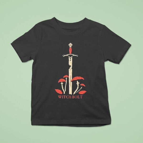 Witch Bolt Shroom Sword T Shirt