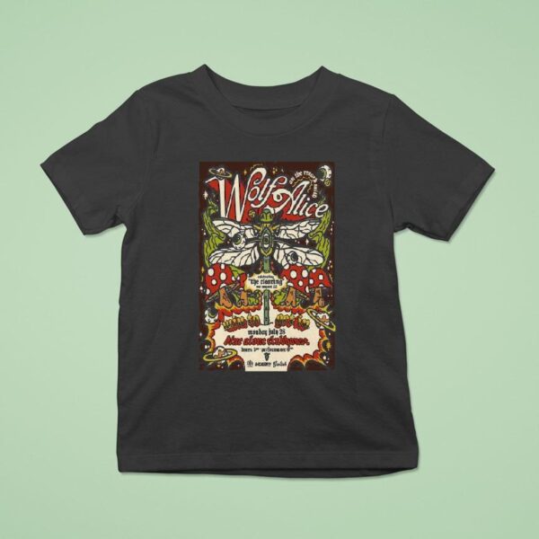 Wolf Alice July Dine Alone Records Toronto On T Shirt