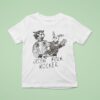 Wolf And Rabbit Decent Folk Rocke T Shirt