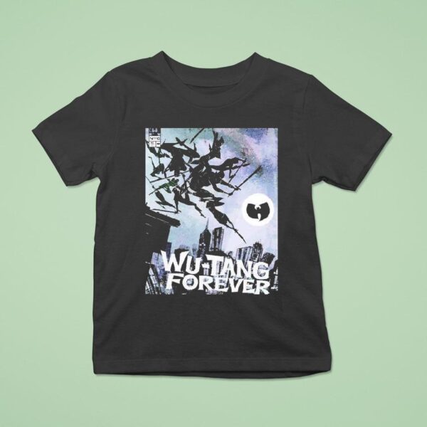 Wu Tang Clan Nyc Pop Up On July Ninja Batman Comic Inspired T Shirt