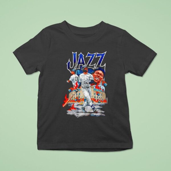 Yankees Jazz Bronx Hero Baseball T Shirt
