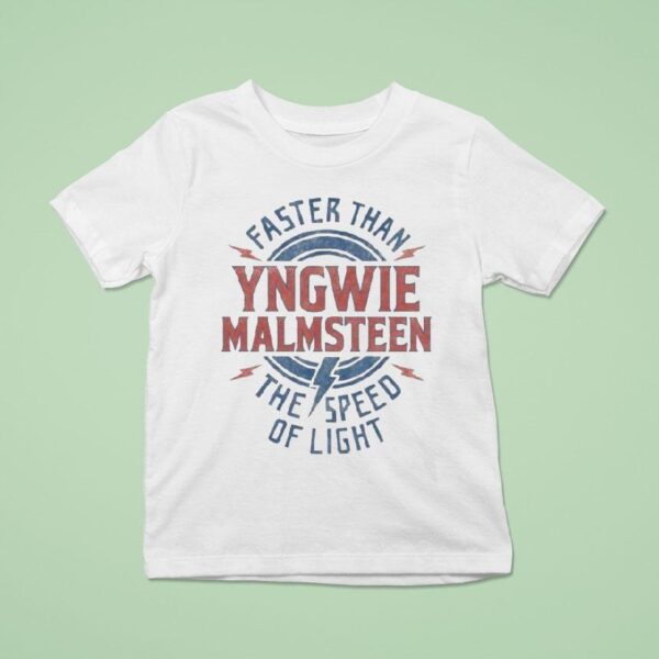 Yngwie Malmsn Faster Than The Speed Of Ligh T Shirt
