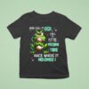 You Call It Ocd I Call It Put The Fucking Thing Back Where It Belongs Frog T Shirt