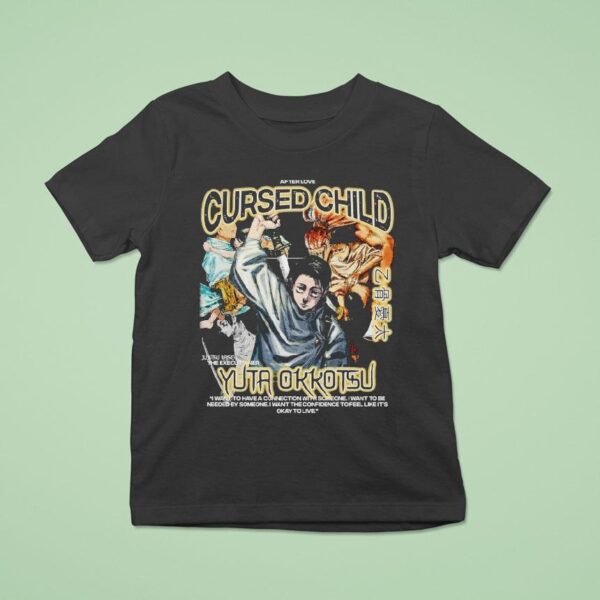 Yuta Okkotsu Cursed Child The Executioner T Shirt