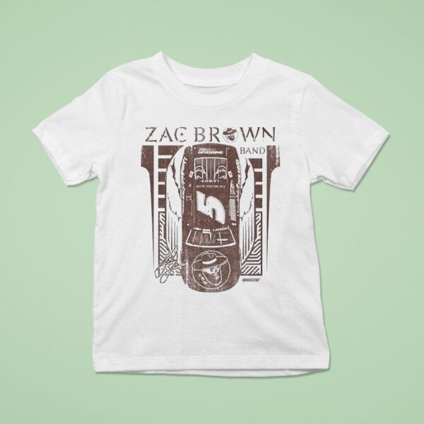 Zac Brown Band X Kyle Larson Hendrickcars T Shirt