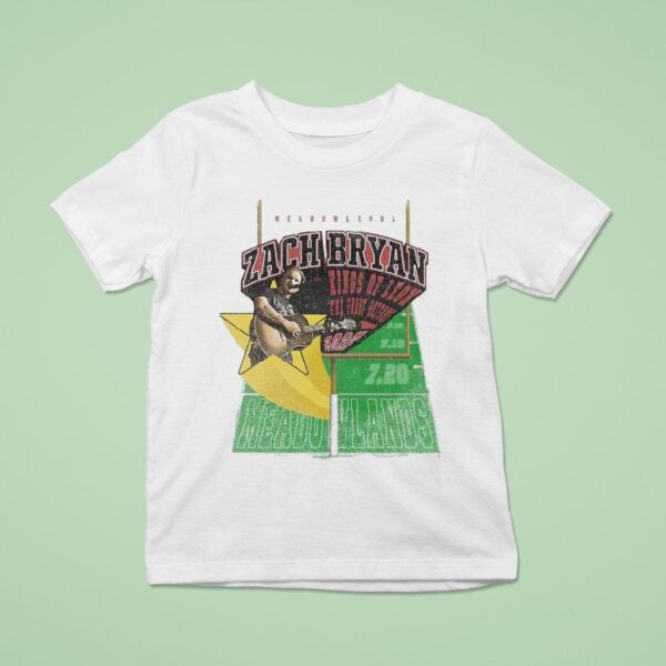 Zach Bryan Kings Of Leon The Front Bottoms Meadowlands Field T Shirt