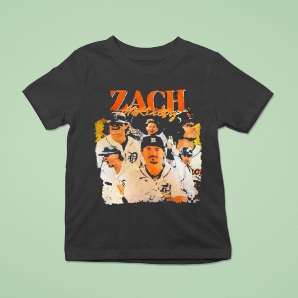Zach Mckinstry Detroit Tigers Baseball Vintage T Shirt