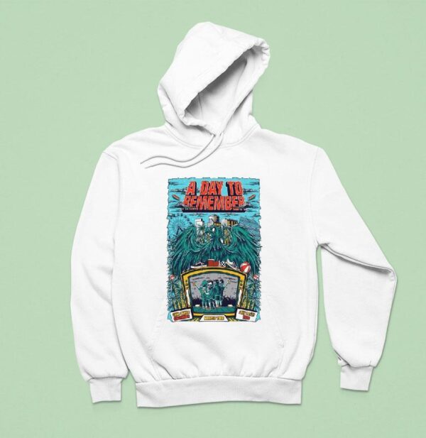 A Day To Remember Warped Tour July Long Beach Ca Show Hoodie