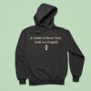 A Reader Without Their Book Is Tragedy Dragon Hoodie