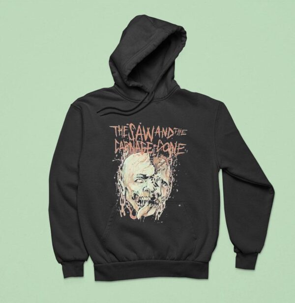 Aborted The Saw And The Carnage Done Heads Hoodie