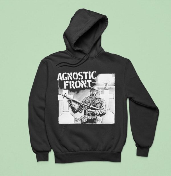 Agnostic Front Gas Mask Hoodie