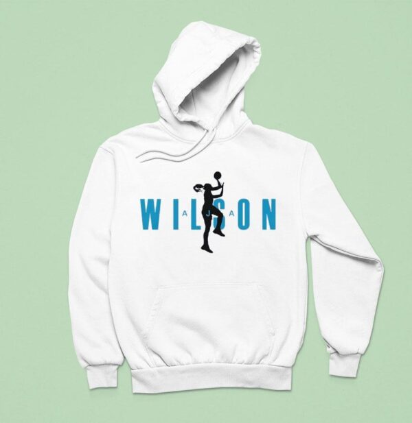 Aja Wilson Statue Basketball Hoodie