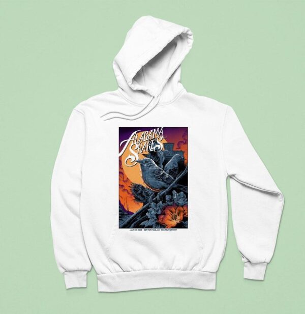 Alabama Shakes July The Momentary In Bentonville Ar Birds Hoodie