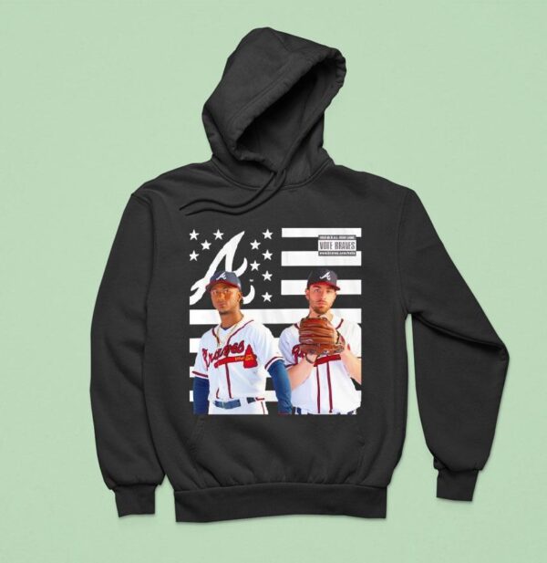 Albies And Swanson Outkast Stankonia Vote Braves Hoodie