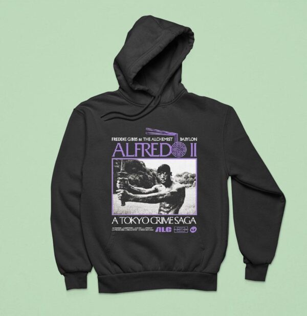 Alfredo X Babylon Billboard Freddie Gibbs And The Alchemist A Tokyo Crime Saga Hoodie