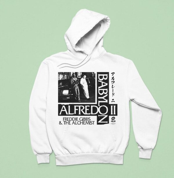Alfredo Ii Babylon By Freddie Gibbs X The Alchemist Exclusive Tokyo Noir Inspired Album Hoodie