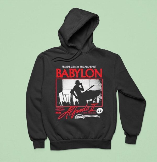 Alfredo Ii Babylon By Freddie Gibbs X The Alchemist Tokyo Crime Saga Aesthetic Hoodie
