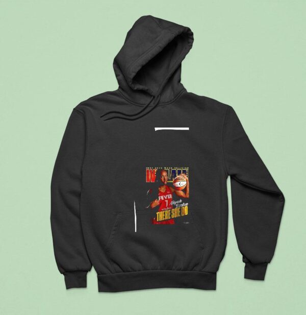 Aliyah Boston Indy Wnba All Star Wslam There She Go Indiana Fever Caricature Hoodie