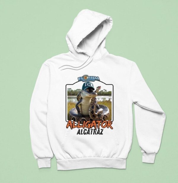 Alligator Alcatraz Florida Welcomes You Gator Hoodie