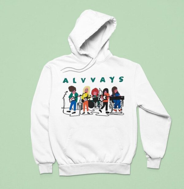 Alvvays Band Drawing Hoodie