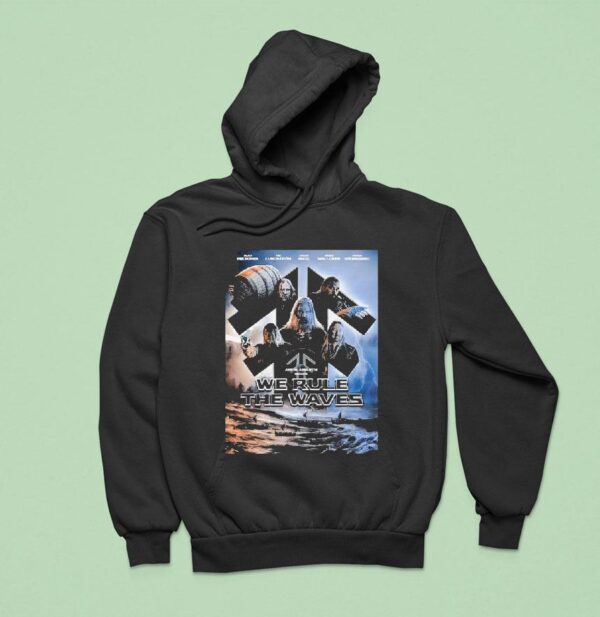 Amon Amarth We Rule The Waves Single Hoodie