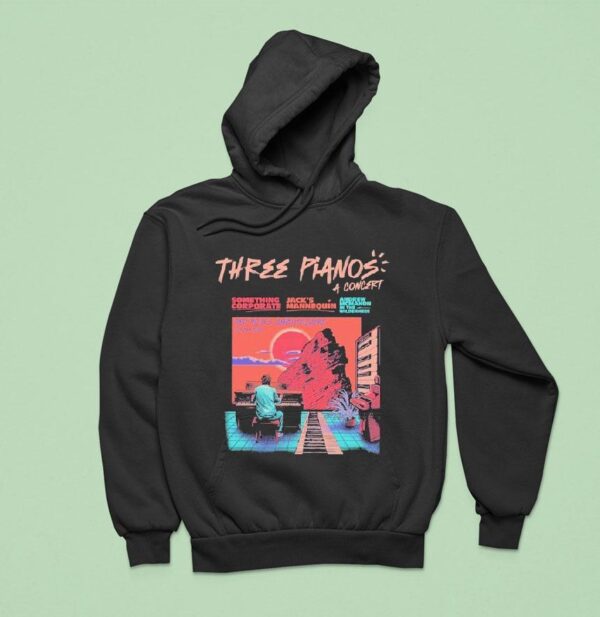 Andrew Mcmahon In The Wilderness Something Corporate Jack S Mannequin Three Piano A Concert Red Rocks Event Hoodie