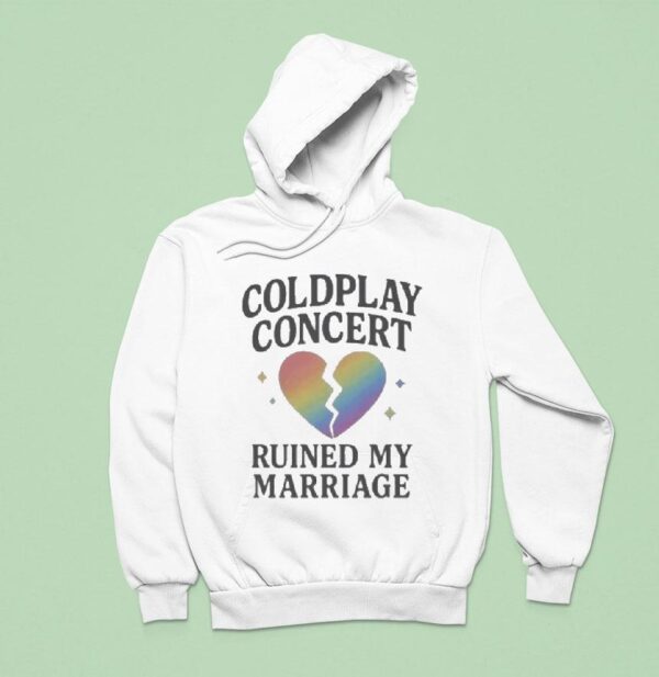 Andy Byron Coldplay Concert Ruined My Marriage Heart Broken Hoodie