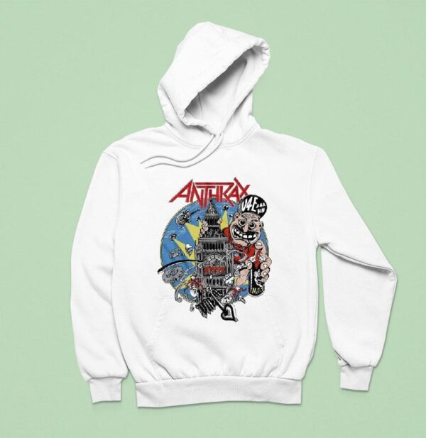 Anthrax Not Man Big Ben London Hoodie