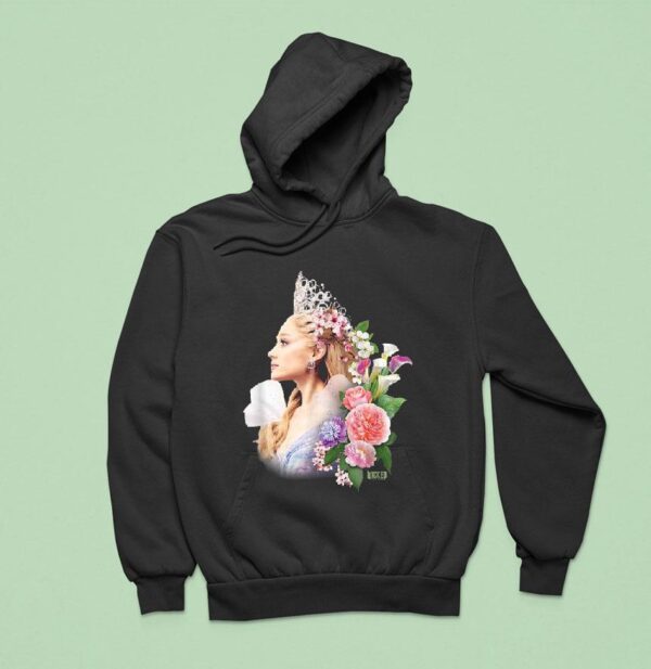 Ariana Grande Wicked For Good Glinda In Bloom Hoodie