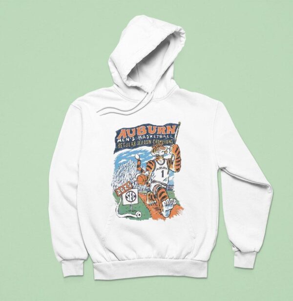 Auburn Tigers Sec Men S Basketball Regular Season Champions Hoodie